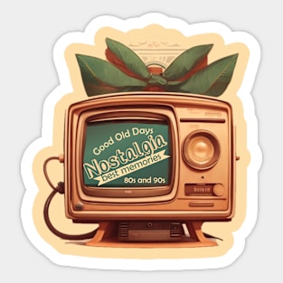 old television Sticker